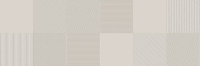 Zoya Just Grey Geo Dekor dekorcsempe  25x75 cm